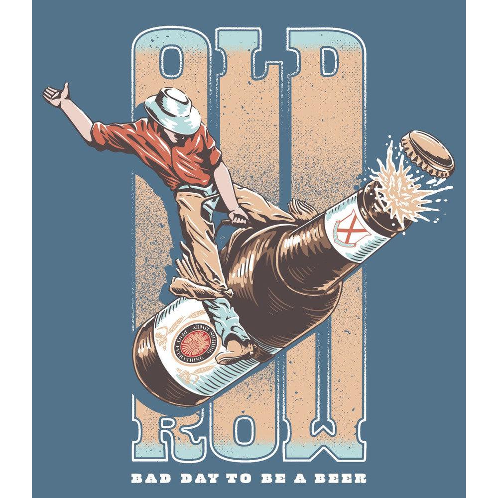 Bad Day To Be A Beer Bronco Pocket Tee - Image 4