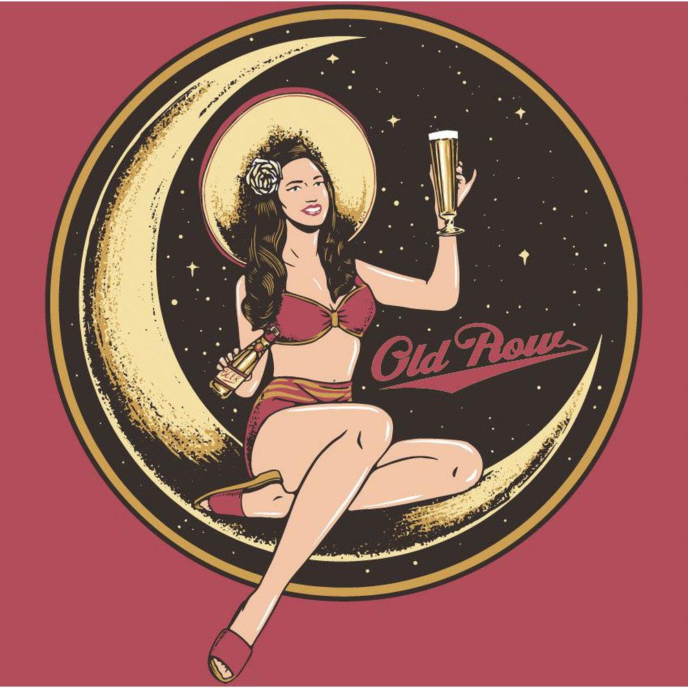 Beer Girl Moon Pocket Tee - Image 4