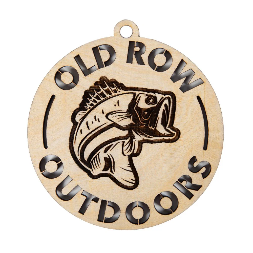 Old Row Outdoors Wooden Ornament - Image 4